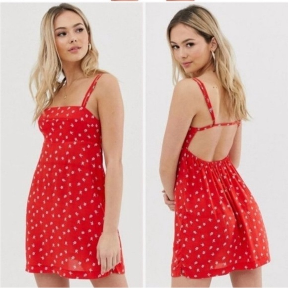 Free People Wild Child Printed Mini Dress - Picture 1 of 9